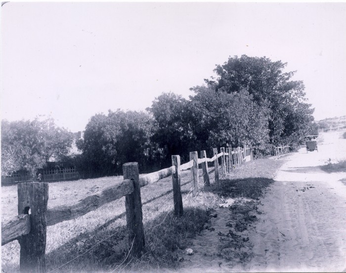 Road at Davilak House 