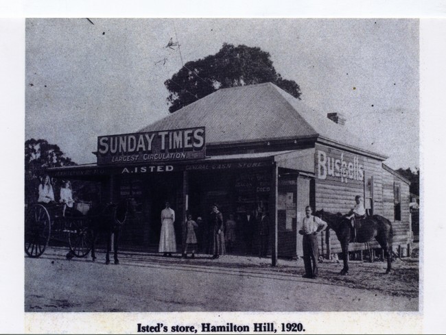 Isted's store, Hamilton Hill 