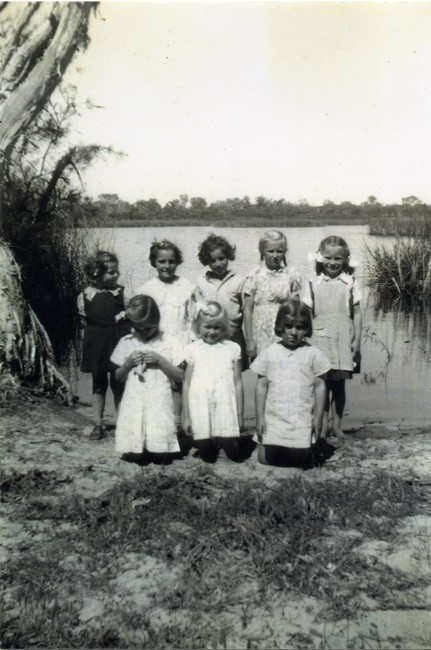 Children by Bibra Lake.