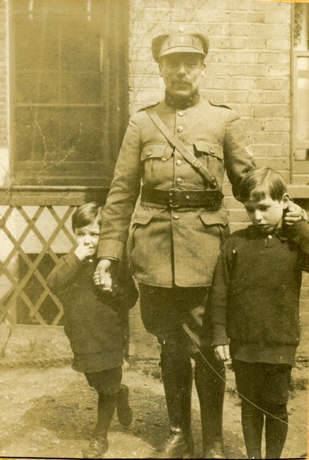 Victor, Ian and Colin Manning