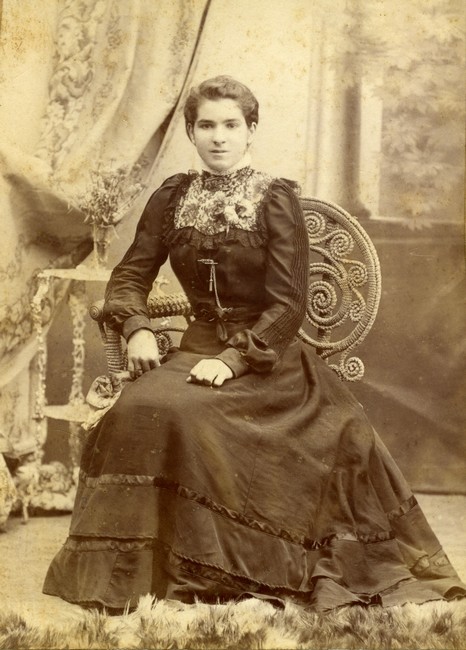 Miss Agnes De San Miguel as a teenager