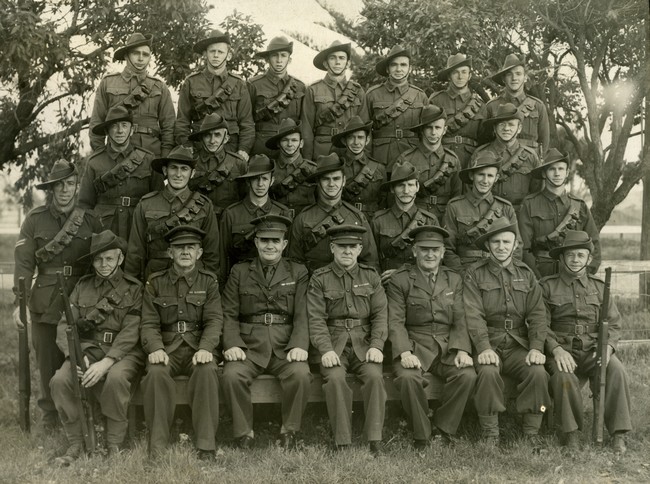 Spearwood Volunteer Defence Corps, c1943. 
