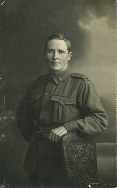 Young man in uniform from Thorsager Collection