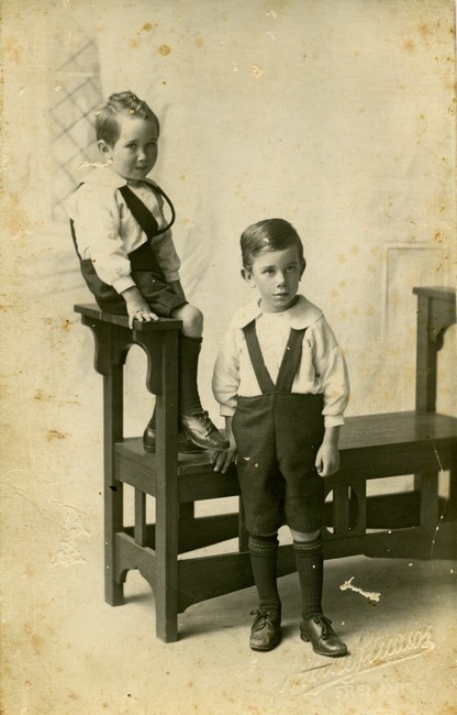 Two young children from Thorsager Collection