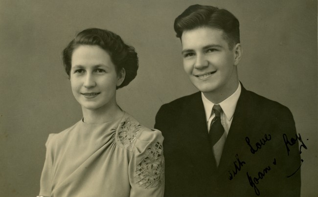 Young couple Joan and Roy from Thorsager family